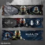 halo (2003) game icons banners