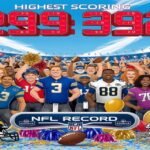 highest scoring nfl game