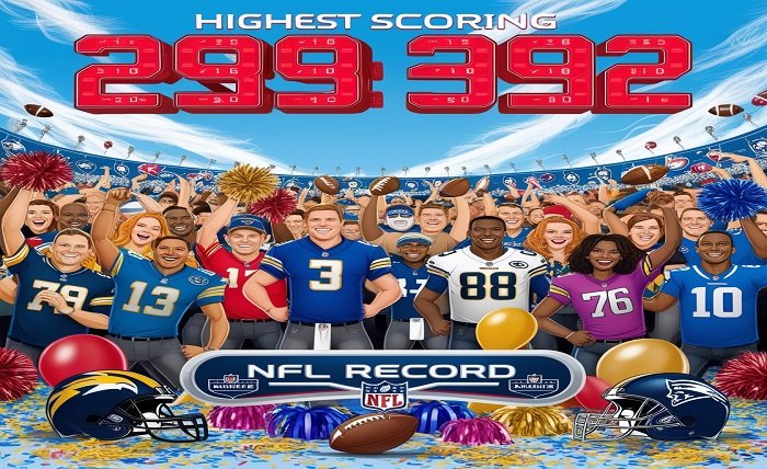 highest scoring nfl game