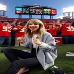 taylor swift at chiefs game